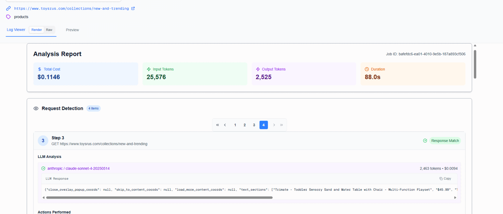Observability Dashboard
